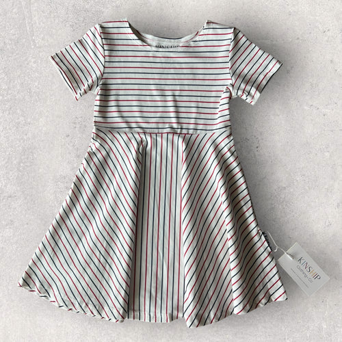 Short Sleeve Dress- Stars and Stripes