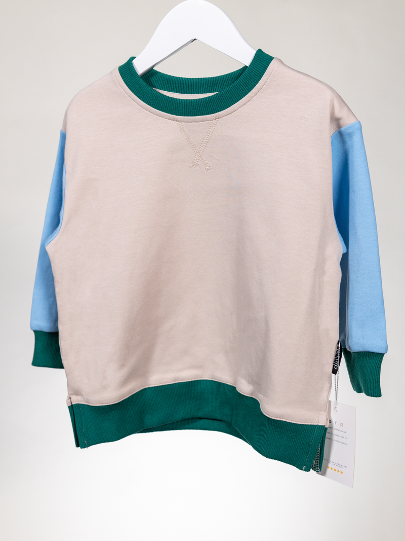 Color Block Crewneck